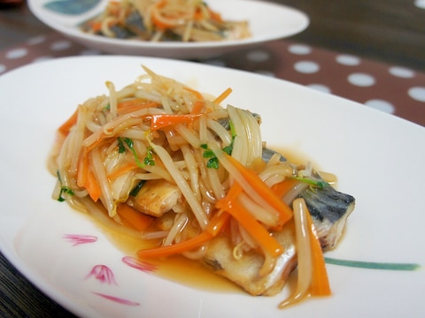 鯖の甘酢野菜あんかけ